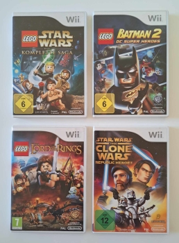 4 x Lego Spielepaket